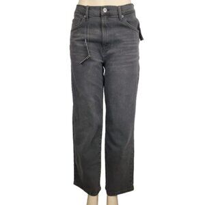 Fashion Nova women's black wash straight leg jeans size 13